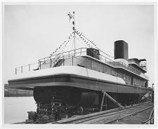 M.V. Towboat "Oliver C. Shearer" being built