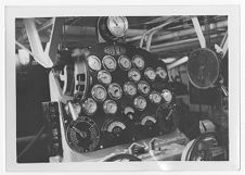 Controls of the towboat "Stanolind A, " Evansville, Indiana