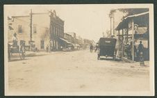 Farmville business district street scene, Pitt Co.