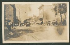 Farmville business district street scene, Pitt Co.