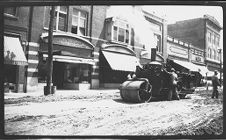 Steamroller on Main Street