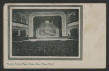 Masonic Temple opera house, Rocky Mount, N.C.