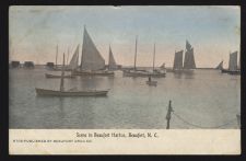 Scene in Beaufort Harbor, Beaufort, N.C.