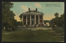 Sarahurst, Kinston, N.C., home of D.T. Edwards