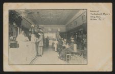 Interior of Turlington & Moore's Drug Store, Wilson, N.C.