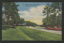 Main gate, Marine Base Camp Lejeune, N.C.