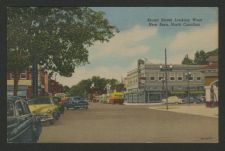 Broad Street looking West, New Bern, North Carolina