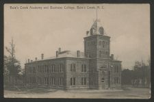 Buie's Creek Academy and Business College, Buie's Creek, N.C.