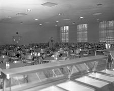 East Carolina College's new dining hall