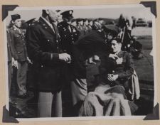 Mass decoration at base in Polebrook England