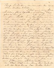 Letter from Dinson A. Caldwell to Robert C. Caldwell and Mag Caldwell, Jan 29 1863