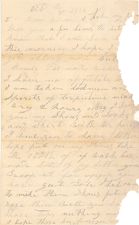 Letter from Robert C. Caldwell to Mag Caldwell, October 30th, 1863