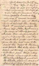 Letter from Robert C. Caldwell to Mag Caldwell, February 12th, 1864