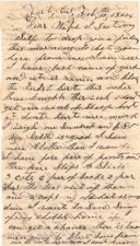 Letter from Robert C. Caldwell to Mag Caldwell, February 15th, 1864