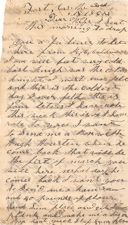 Letter from Robert C. Caldwell to Mag Caldwell, February 18th, 1864