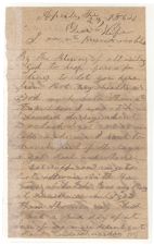 Letter from Robert C. Caldwell to Mag Caldwell, April 23rd, 1864