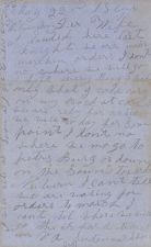 Letter from Robert C. Caldwell to Mag Caldwell, May 22nd, 1864