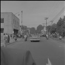 John F. Kennedy in a car