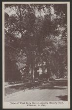 View of West King Street showing Beverly Hall, Edenton, N. Car.