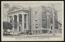 Washington County Court House, Plymouth, N. Car.