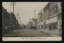 Main Street, looking West, Washington, N.C.