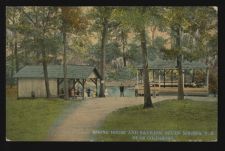 Spring House and pavilion, Seven Springs, N.C., near Goldsboro