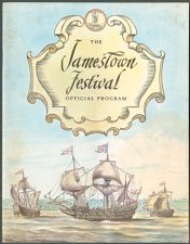 Jamestown Festival official program.