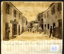 View of Victoria Street on the island of Barbados