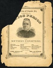 A collection of popular airs as arranged and played only by Mrs. Joe Person at the Southern Expositions