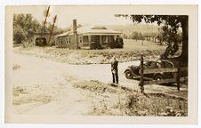 Blue Ridge Parkway near beginning of project 