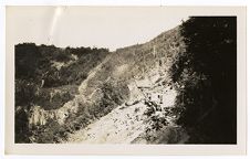 Blue Ridge Parkway construction at Ice Rock