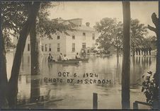 Flooding in Kinston, North Carolina