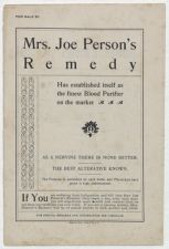 Mrs. Joe Person's Remedy