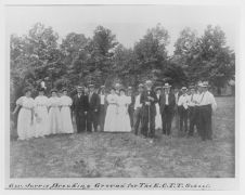 Gov. Jarvis breaking ground for the E.C.T.T. School