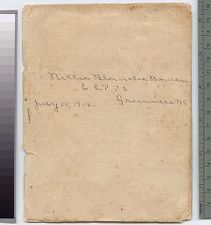 Photograph album of Nellie Blanche Bowen