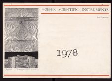 Hoefer Scientific Instruments, San Francisco Calendar