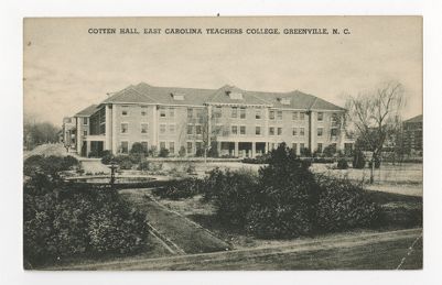 Cotten Hall, East Carolina Teachers College, Greenville, N.C.