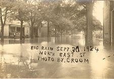 Flooding in Kinston, N.C.