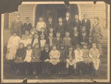 First grade students at Elm City School