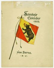 Souvenir calender 1903. New Berne, N.C. 