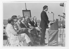 Groundbreaking ceremony for the Brody Building