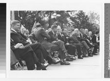 John F. Kennedy at political rally