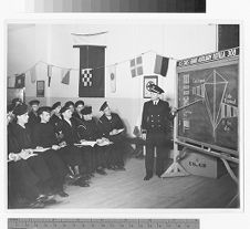 Signaling instruction for U.S. Coast Guard Auxiliary Flotilla 308