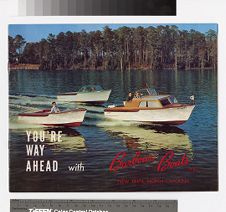 Cover of sales brochure for Barbour Boat Works, Inc.