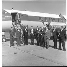 Officials at airport