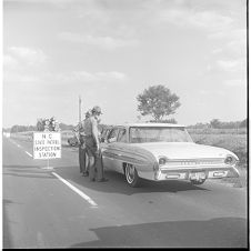 N.C. State patrol inspection station