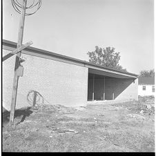 Carver Library under construction 