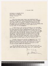 Letter from Joseph Steelman to J. Leonard Bates, October 6, 1960