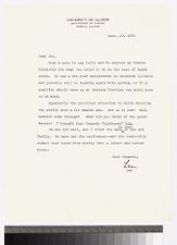 Letter from J. Leonard Bates to Joseph Steelman, September 28, 1960