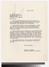 Letter from Joseph Steelman to Terry Sanford, May 31, 1960